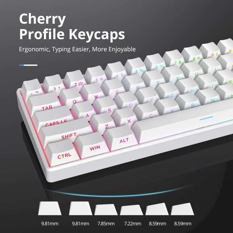134 Keys Double Shot PBT Keyca - đánh giá và giá Gaming Accessories Aesthetic