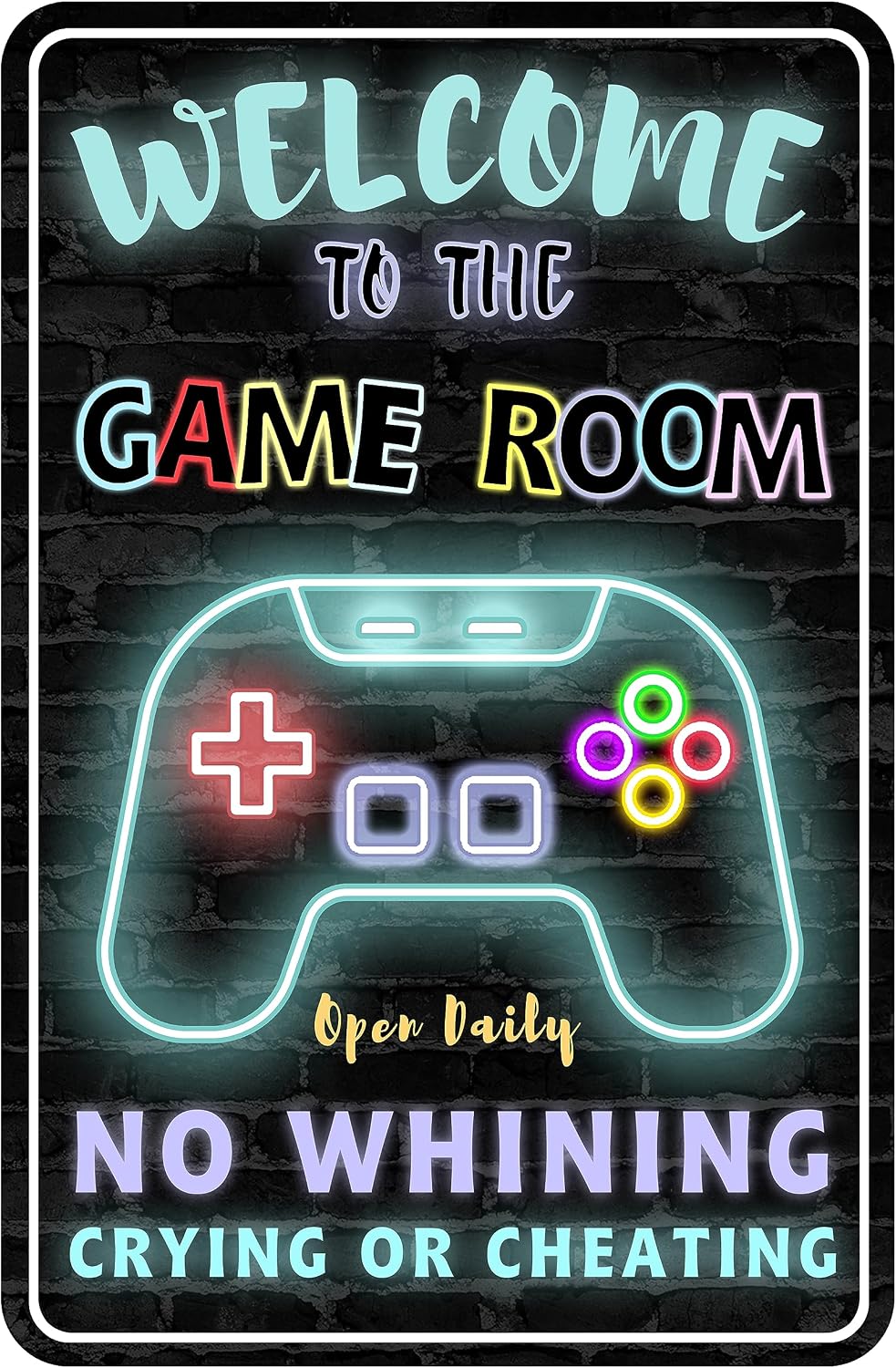 Gaming Room Metal Sign Gamer W - đánh giá và giá Gaming Accessories For Room