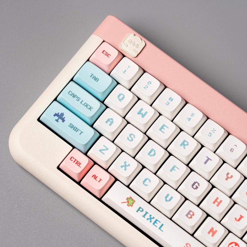 Pixel Style Themed Keycaps XDA - đánh giá và giá Gaming Accessories Aesthetic