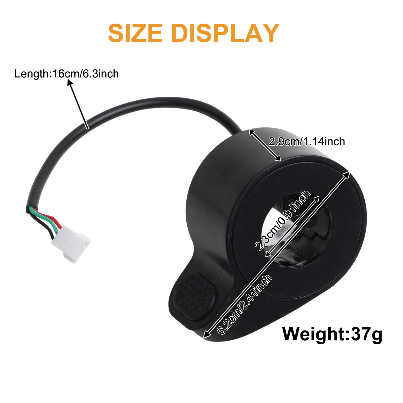 1 Pc Electric Scooter Thumb Th - đánh giá và giá Gaming Accessories Rack