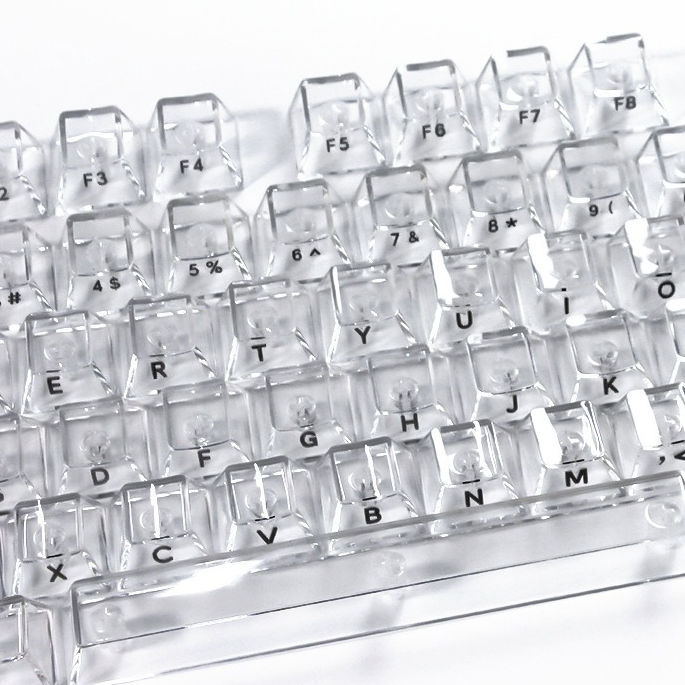 Crystal Transparent Cherry Pro - đánh giá và giá Gaming Accessories Aesthetic