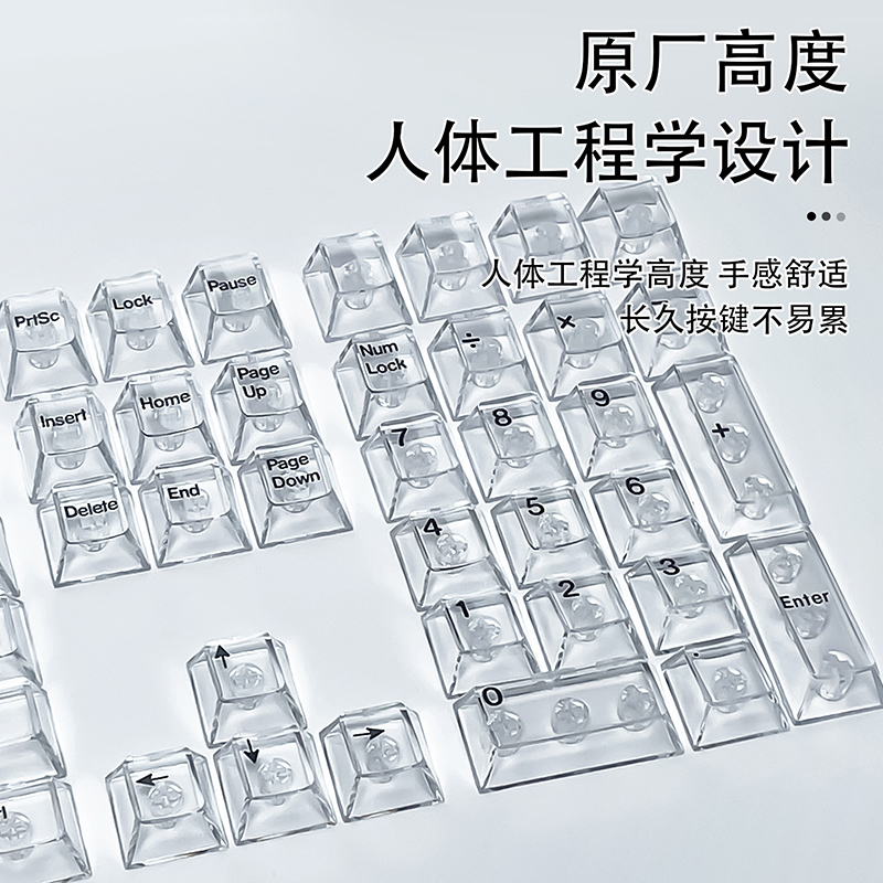 Crystal Transparent Cherry Pro - đánh giá và giá Gaming Accessories Aesthetic