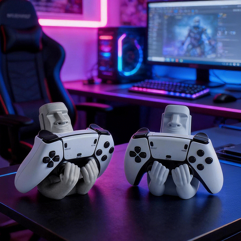 Funny Moai Stone Resin Gamepad - đánh giá và giá Gaming Accessories For Room