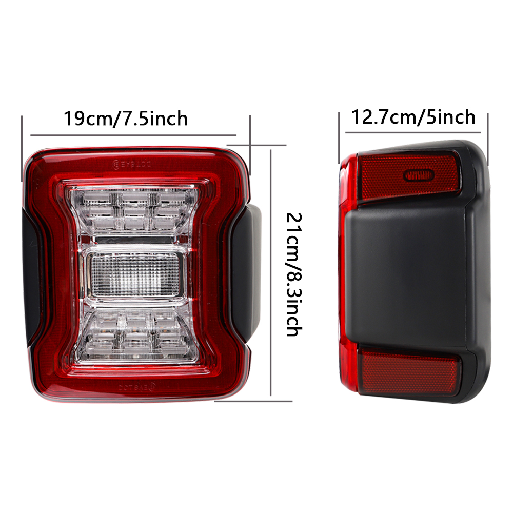 LED Tail Lights for Jeep Wrang - đánh giá và giá Gaming Accessories Rack
